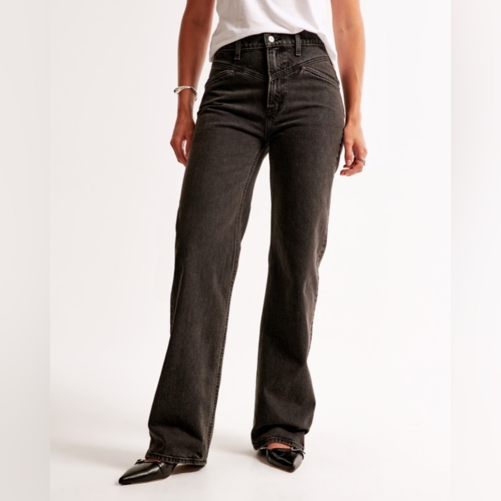 Abercrombie High Rise 90s Relaxed Jean